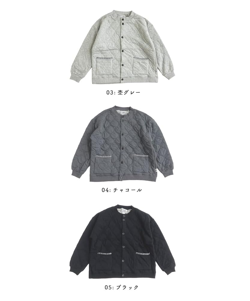 Amazon | [ジムマスター] ウェーブキルトボタンカーディガン